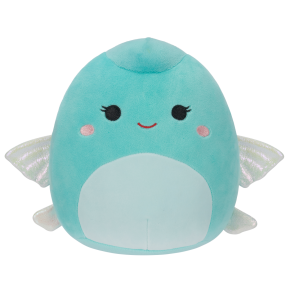 Plyšový mazlíček Squishmallows Létající ryba - Bette