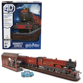 Puzzle Harry Potter Bradavický expres 4D