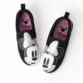 Nazouváky Minnie Mouse -černé