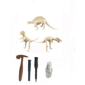 Archeologický set – dinosauři -Spinosaurus / Tyrannosaurus Rex / Signal Raptor