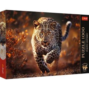 Puzzle Leopard 1000 dílků Puzzles Premium Plus