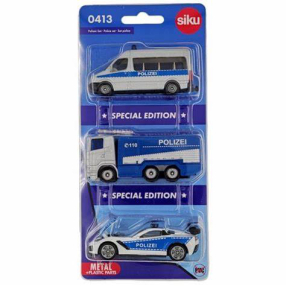 SIKU Blister set - Policie set, 3 ks