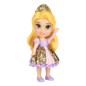 Panenka mini Disney Princezna ve třpytivých šatech 8 cm