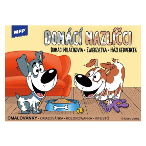 Omalovánky MFP Domácí mazlíčci