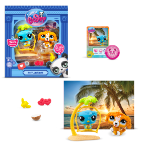 Littlest Pet Shop balení 2 zvířátka Petfluenceři mix