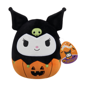 Plyšový mazlíček Squishmallows Hello Kitty - Kuromi v dýni