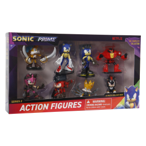 Sonic akční figurky – 8 ks Deluxe box