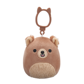 Klíčenka Squishmallows Medvěd kodiak - Stokely