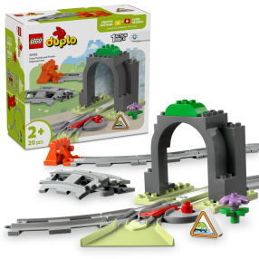 LEGO® DUPLO® 10425 Železniční tunel a koleje – rozšiřující sada