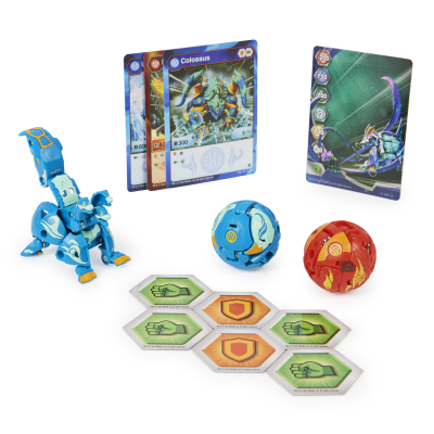 Bakugan startovací sada 3 ks s4 solid.