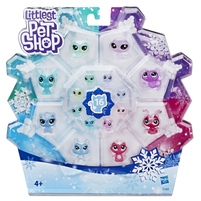 Littlest Pet Shop Zvířátka z ledového království 16 ks