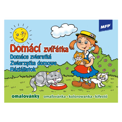 Omalovánky MFP Domácí zvířátka