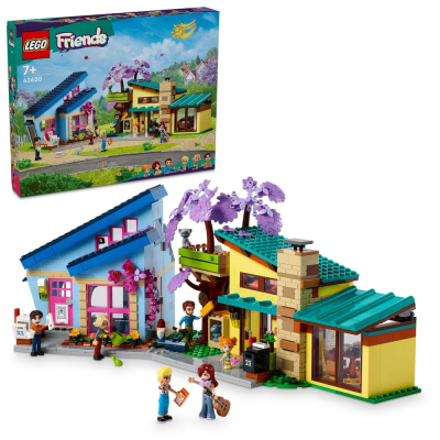 LEGO® Friends 42620 Rodinné domy Ollyho a Paisley