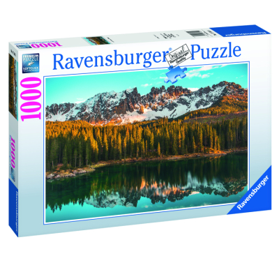 RAVENSBURGER Puzzle Jezero Karersee, Itálie 1000 dílků