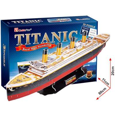 Puzzle 3D Titanic – 113 dílků