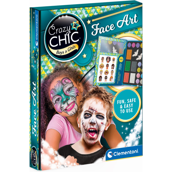 Crazy Chic Face Art                    