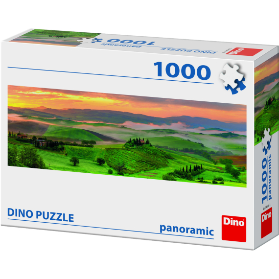 Puzzle 1000 dílků panoramic Západ slunce                    