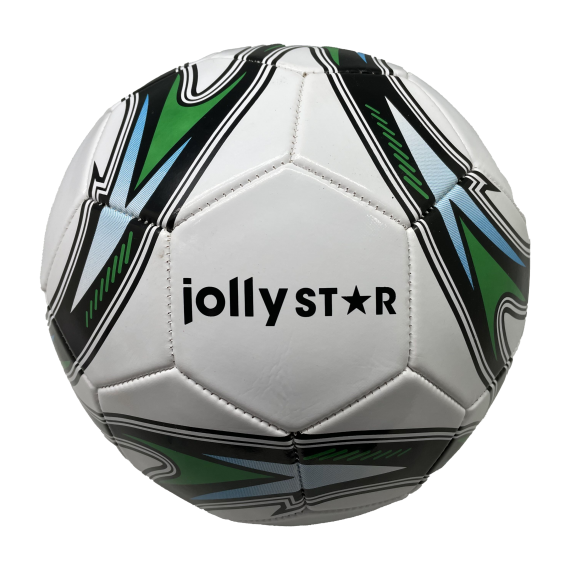 Míč kožený fotbalový Jolly Star Champion velikost č. 5                    