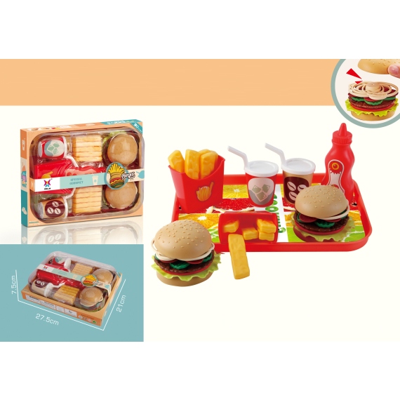 Hrací set hamburger                    