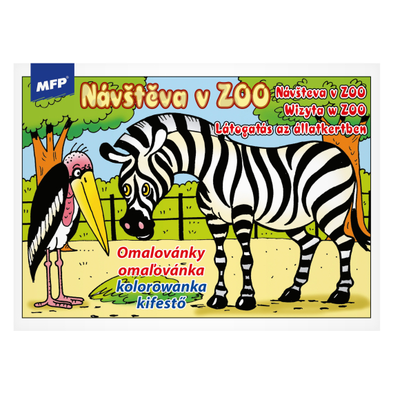 Omalovánky MFP Návštěva v ZOO                    