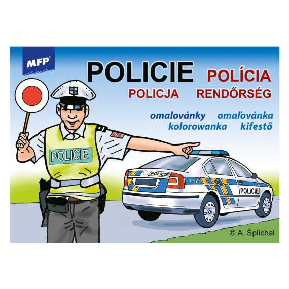 Omalovánky MFP Policie                    