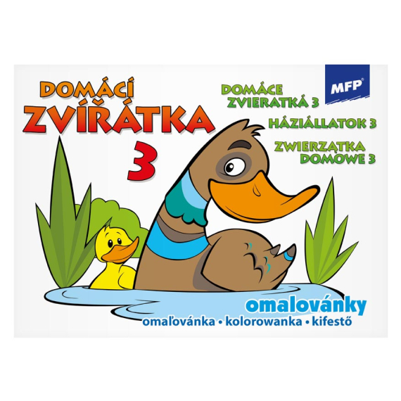 Omalovánky MFP Domácí zvířátka 3                    