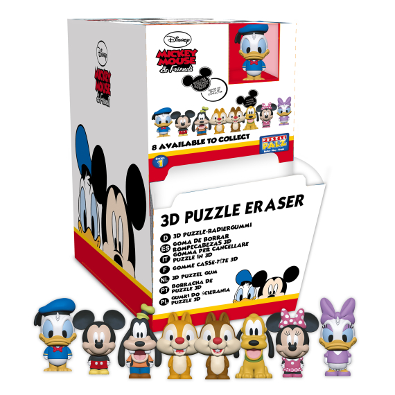 Figurky puzzle gumové 3D Disney Classic                    