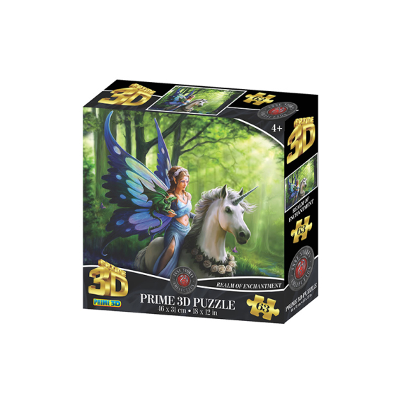 3D puzzle - Říše kouzel 63 dílků                    