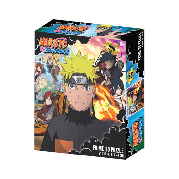 3D puzzle - Naruto Shippuden 500 dílků                    