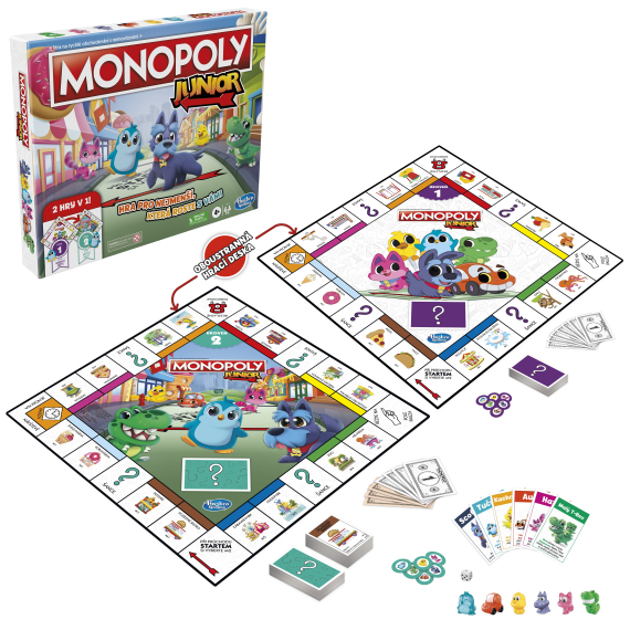 Společenská hra Monopoly junior                    