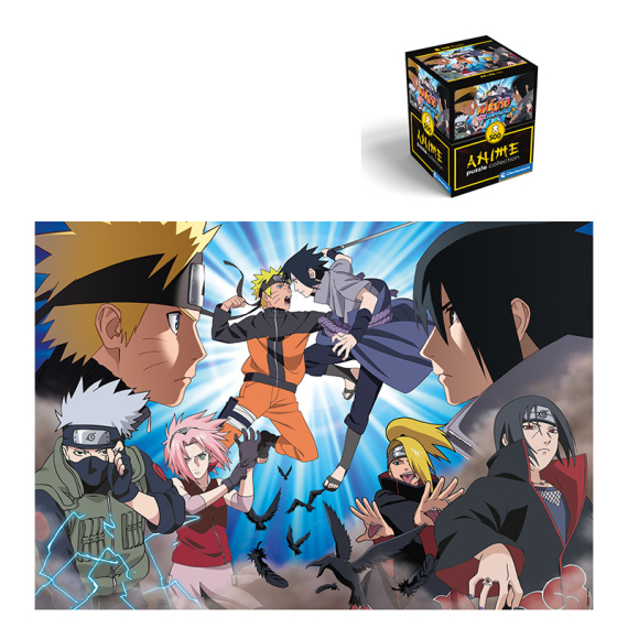 Puzzle 500 dílků Anime Cube Naruto Shippuden II                    