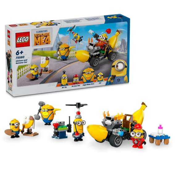 LEGO® Já, padouch 4 75580 Mimoni a banánové auto                    