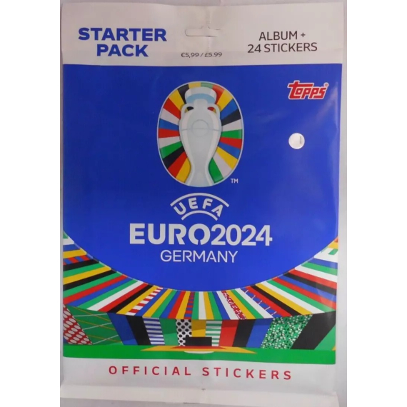 Euro 2024 Starter Pack - samolepky                    