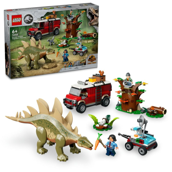 LEGO® Jurassic World 76965 Dinosauří mise: Objev stegosaura                    