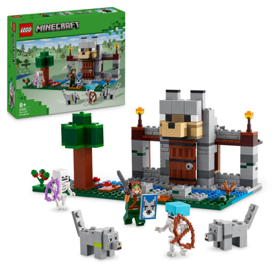 LEGO® Minecraft® 21261 Vlčí pevnost                    