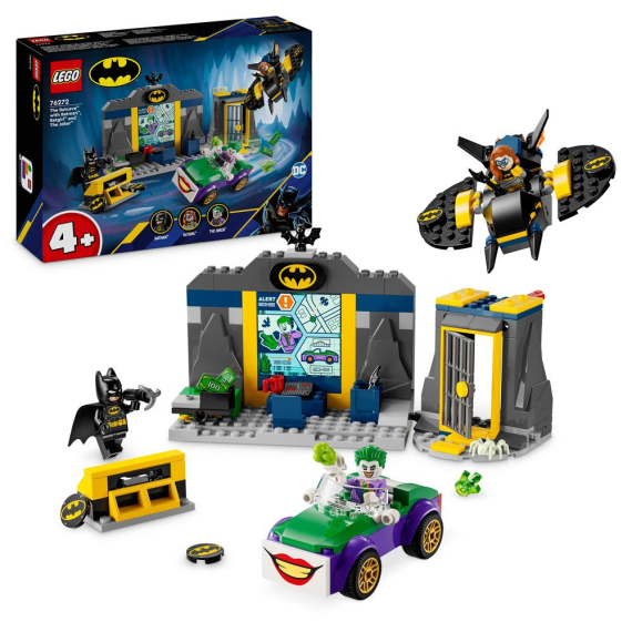 LEGO® DC Batman™ 76272 Batmanova jeskyně a Batman™, Batgirl™ a Joker™                    