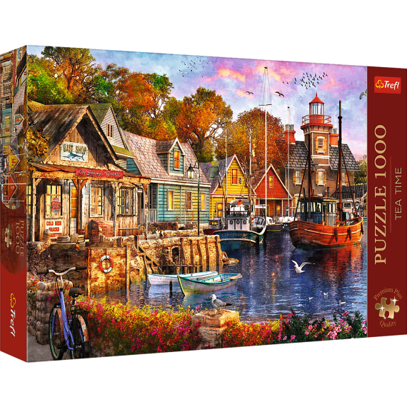 Puzzle Mořský přístav 1000 dílků Puzzles Premium Plus                    