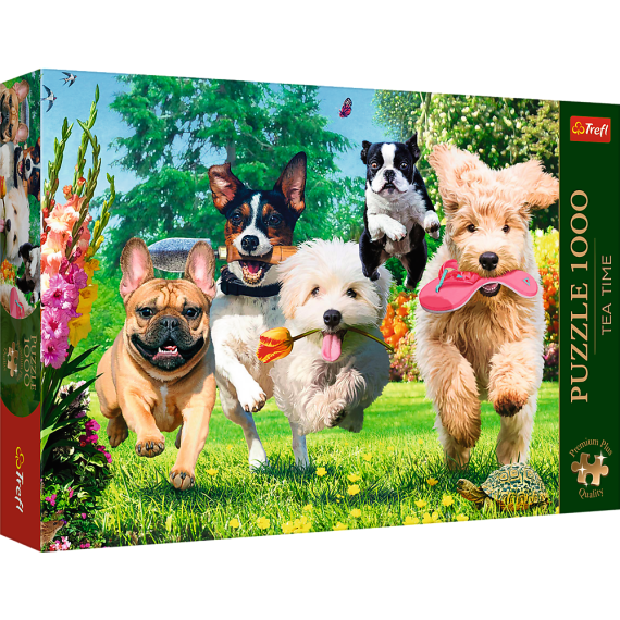 Puzzle Pejskové 1000 dílků Puzzles Premium Plus                    