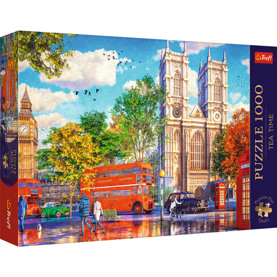 Puzzle Pohled na Londýn 1000 dílků Puzzles Premium Plus                    