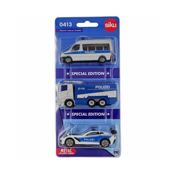 SIKU Blister set - Policie set, 3 ks                    