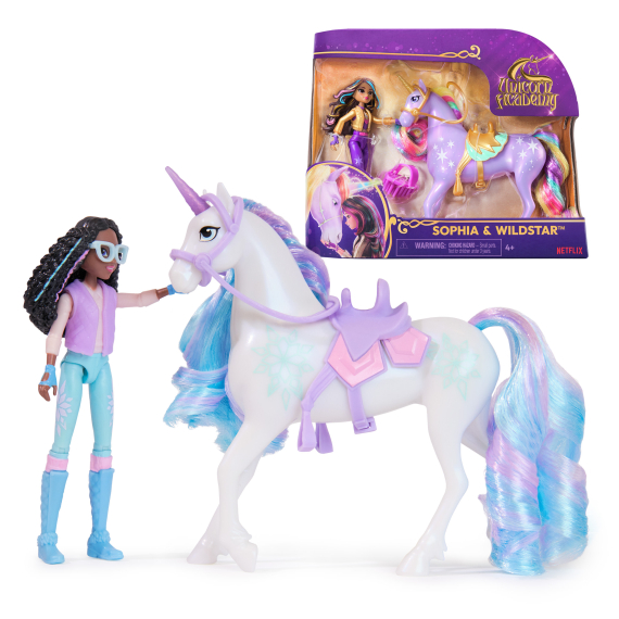 Unicorn academy figurky 11 cm Layla a Glacier                    