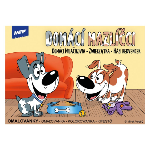 Omalovánky MFP Domácí mazlíčci                    