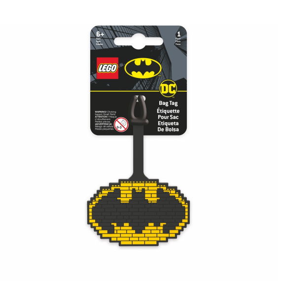 LEGO Batman Jmenovka na zavazadlo - Batman logo                    