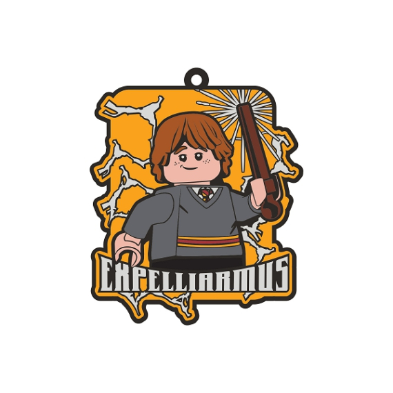 LEGO Harry Potter Ron Weasley magnetka                    