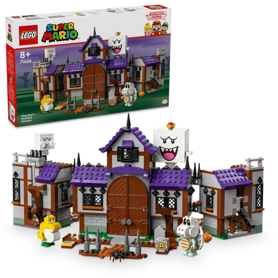 LEGO® Super Mario™ 71436 King Boo a strašidelné sídlo                    