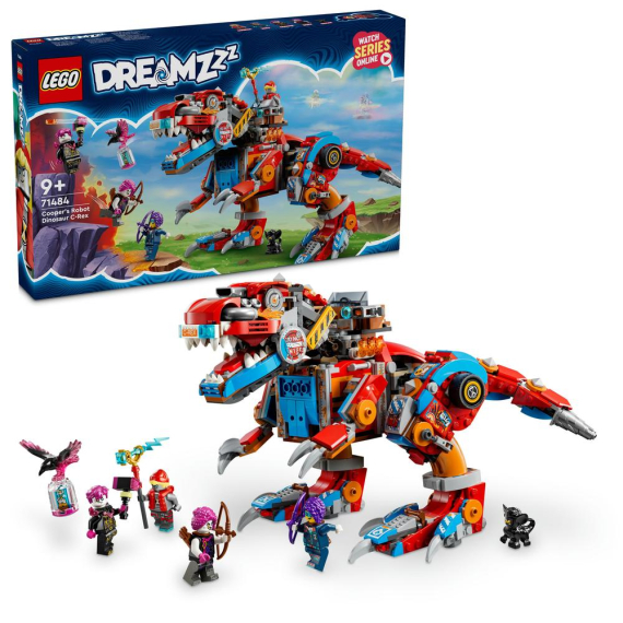 LEGO® DREAMZzz™ 71484 Cooper a jeho robotický dinosaurus C-rex                    