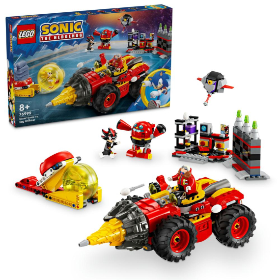 LEGO® Sonic The Hedgehog™ 76999 Super Sonic vs. Egg Drillster                    