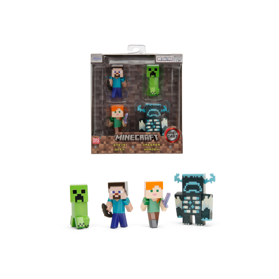 Minecraft figurky 2,5 sada 4 ks                    