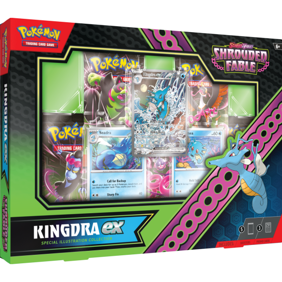 Pokémon TCG: SV6.5 - Kingdra ex/Greninja ex Special Illustration Collection                    