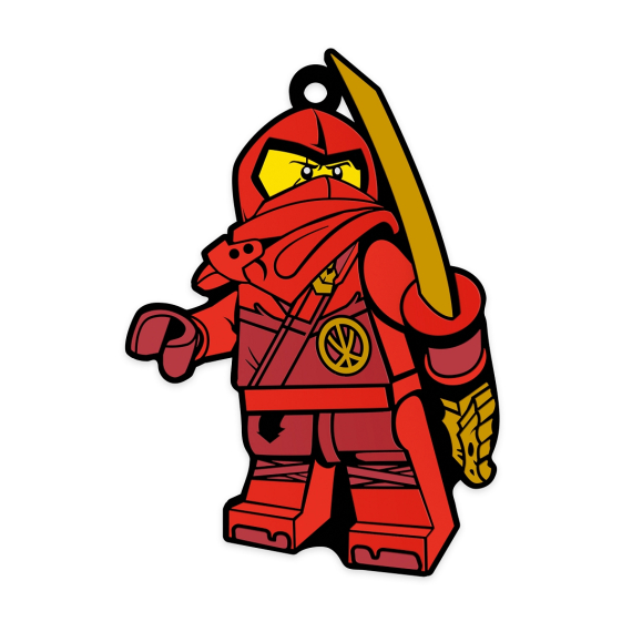 LEGO Ninjago Kai magnetka                    